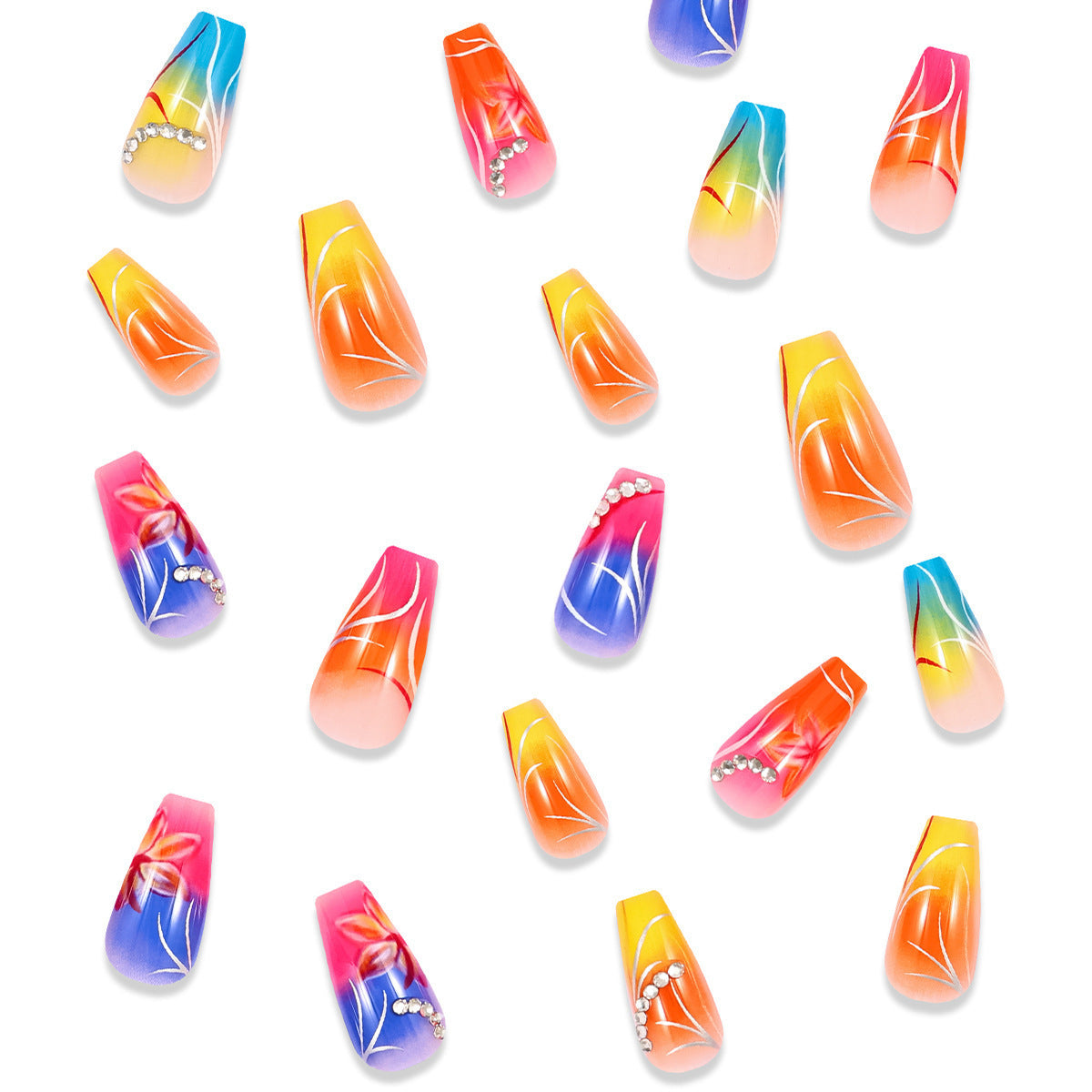 Neon Temptation Nails
