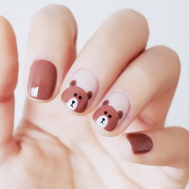 Teddy Time Nails