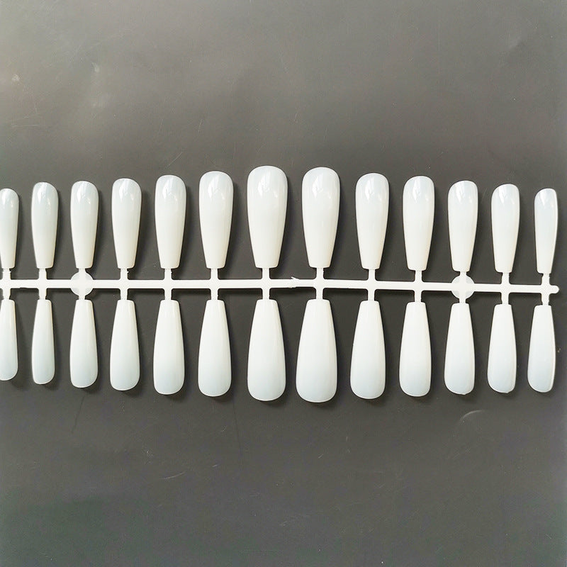 Clear/white DIY nails