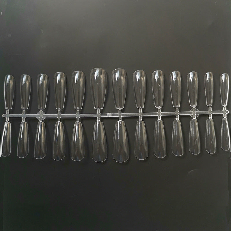 Clear/white DIY nails
