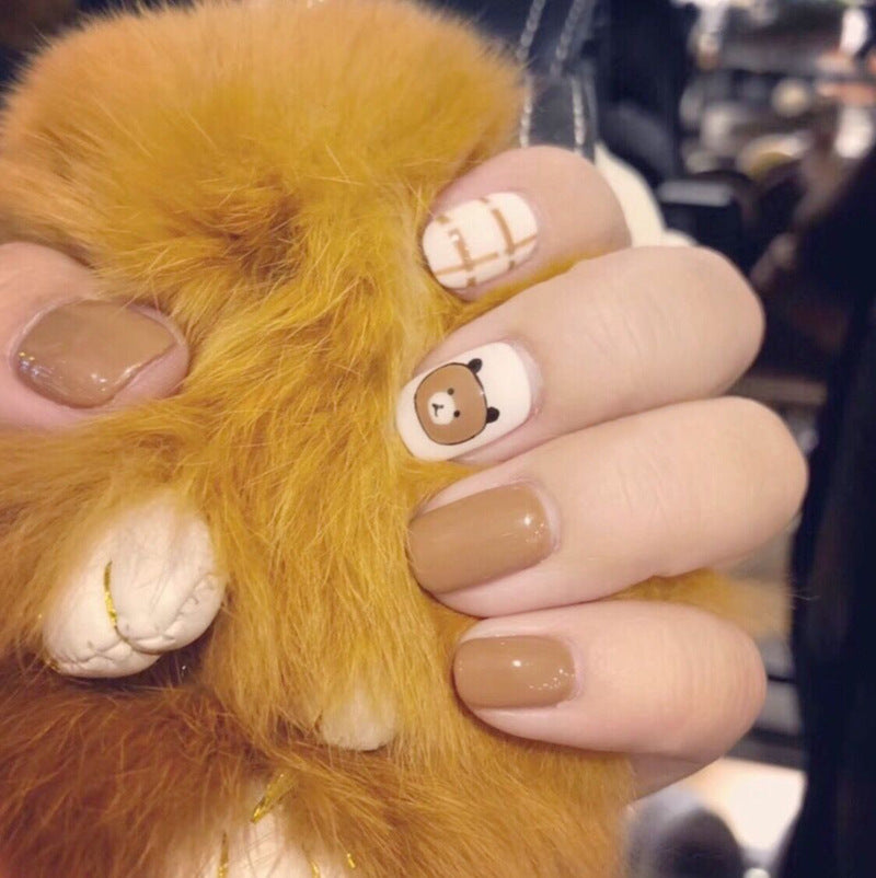 Teddy Time Nails