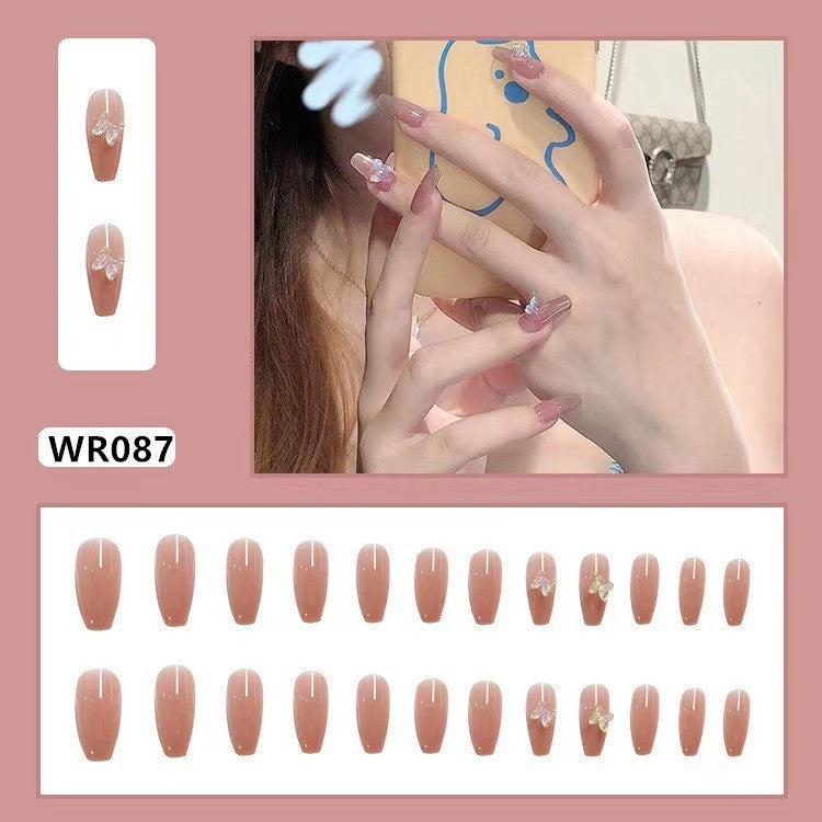 Butterfly Princess Nails