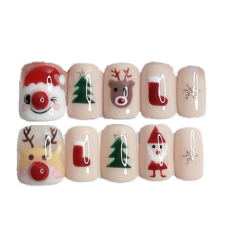 Santa's Coming to Town Nails