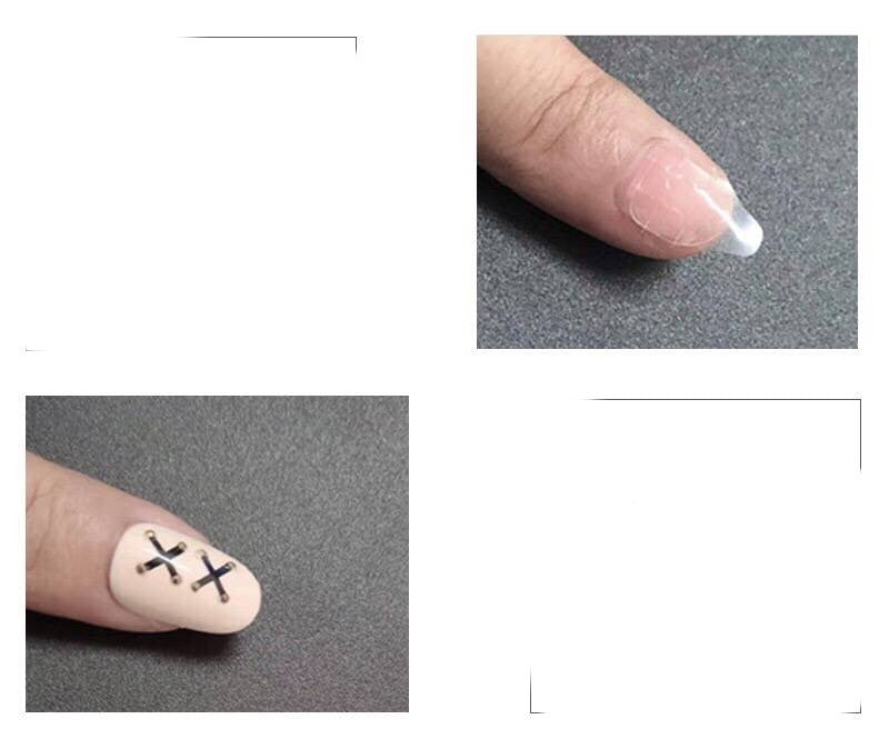 Champagne Goddess Nails