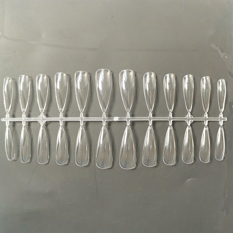 Clear/white DIY nails