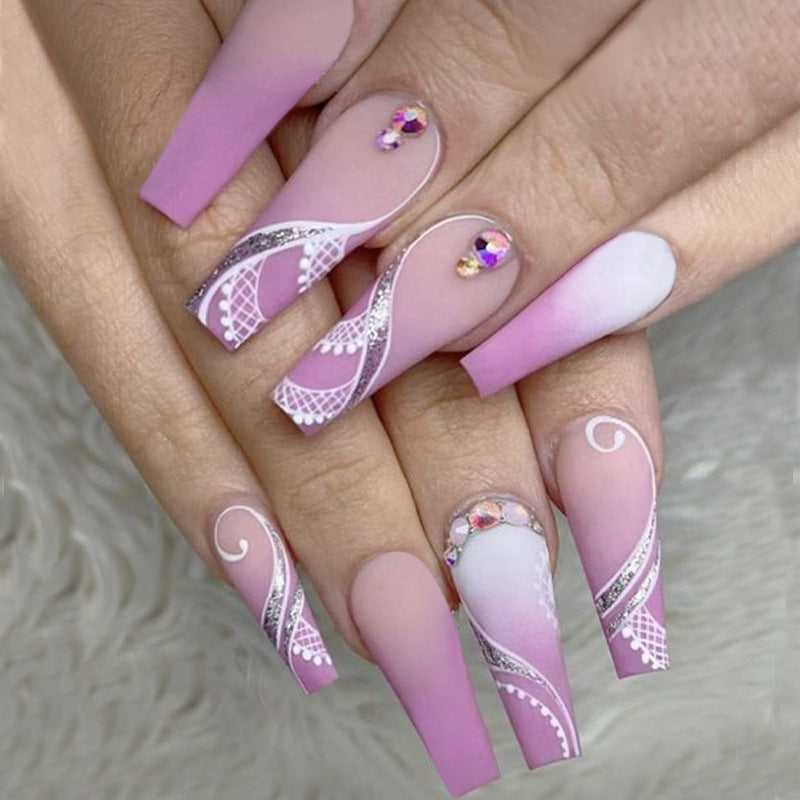 Bohemian lace Nails