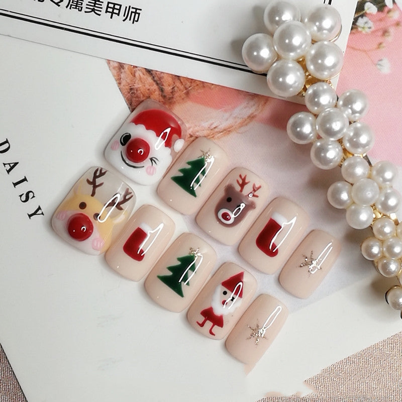 Santa's Coming to Town Nails